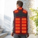 Heating Jacket Smart Heated Motorcycle Jacket With 3 Heating Level Adjustable Heated Hoodie Rapid Warming Jacket