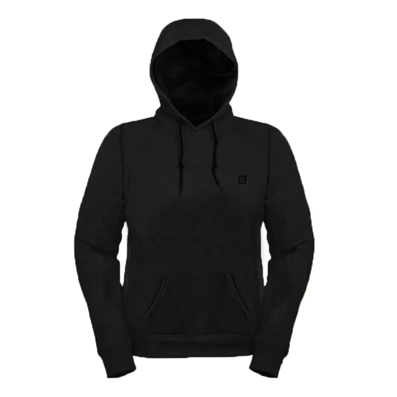 Heating Solid Color Black Hoodies Winter Warm Sweetshirts Windbreak Pullovers Workout Leisure Sportswear Men'S Sudaderas