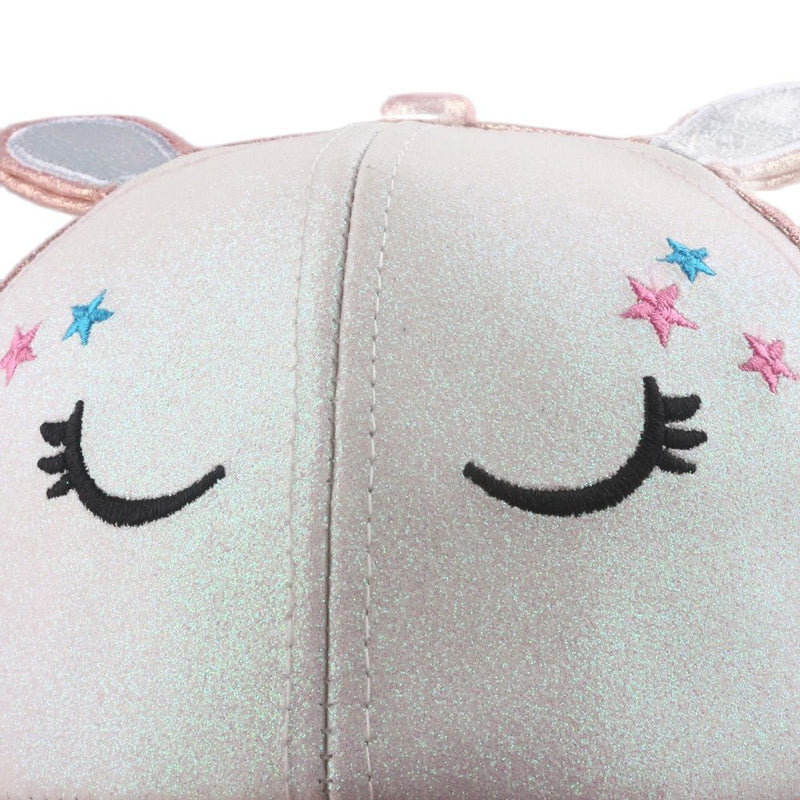 CHILDRENS Sleepy Glitter Cap with Ears Baseball Cap