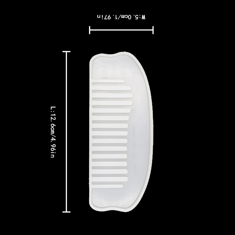 Silicone Comb Mold Resin DIY Casting