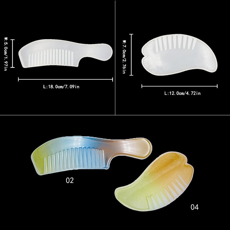 Comb Molds for Resin