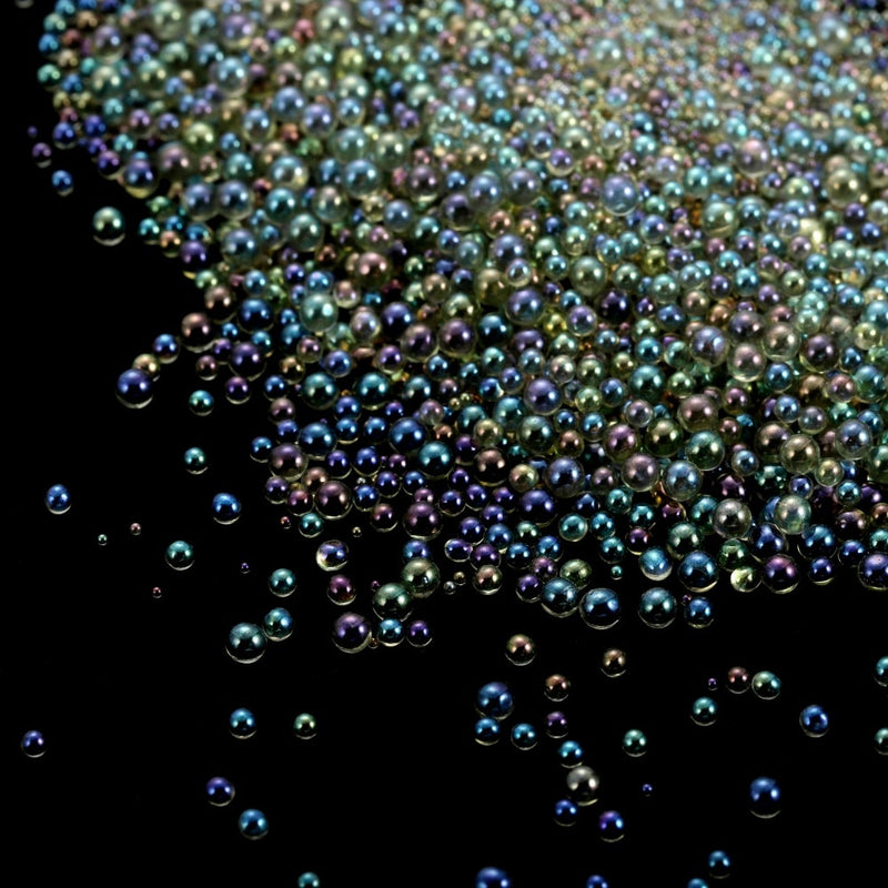 Mini Bubble Glass Beads