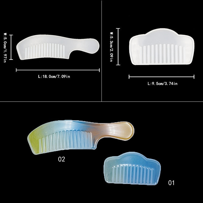 Comb Molds for Resin