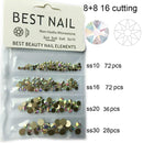 1 Pack Glass Rhinestones