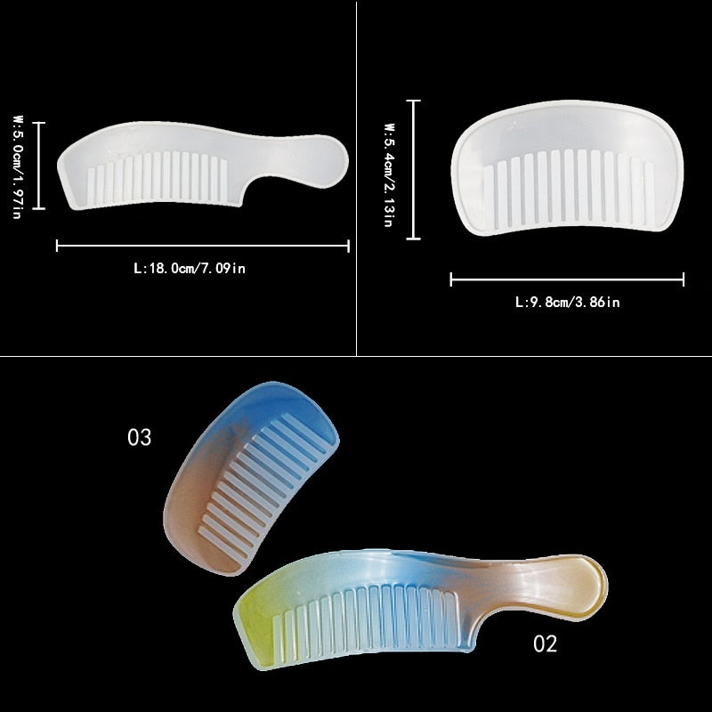 Comb Molds for Resin