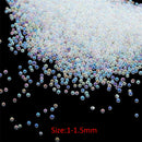 Mini Bubble Glass Beads