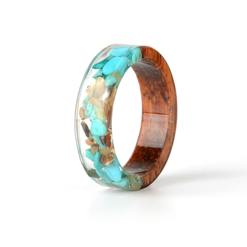 Wood Resin Ring