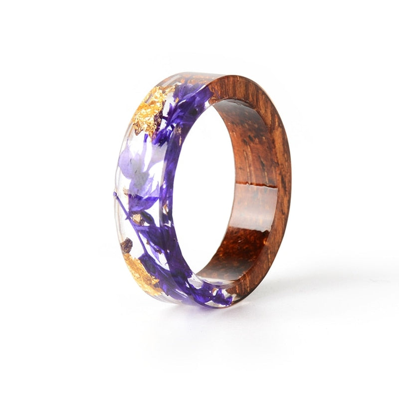 Wood Resin Ring