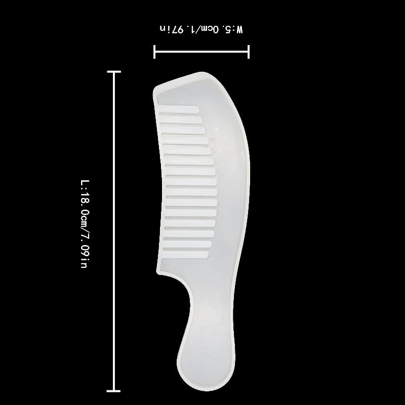 Silicone Comb Mold Resin DIY Casting