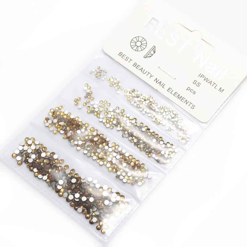 1 Pack Glass Rhinestones