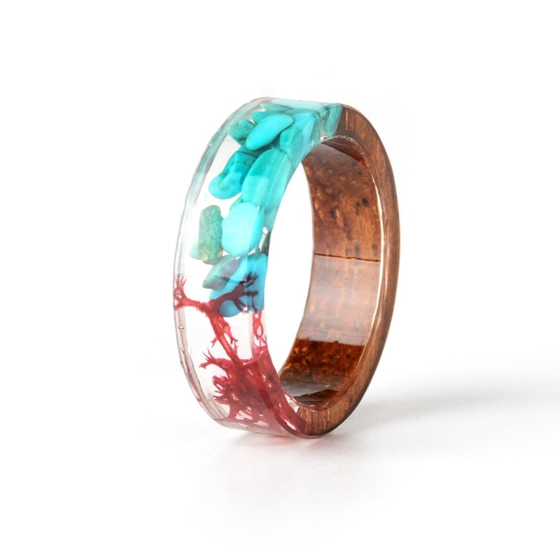 Wood Resin Ring