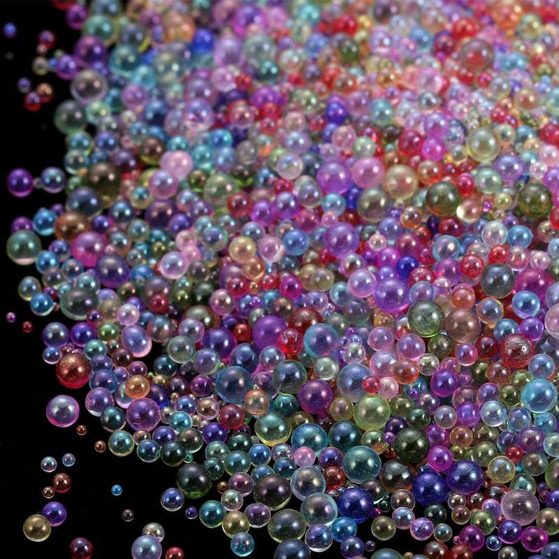 Mini Bubble Glass Beads