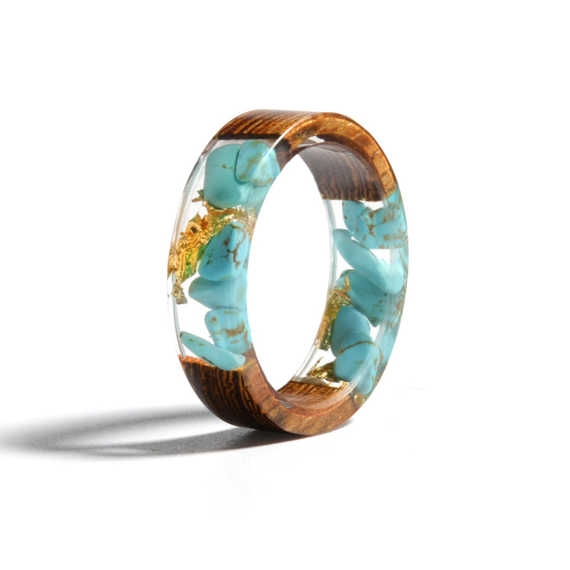 Wood Resin Ring