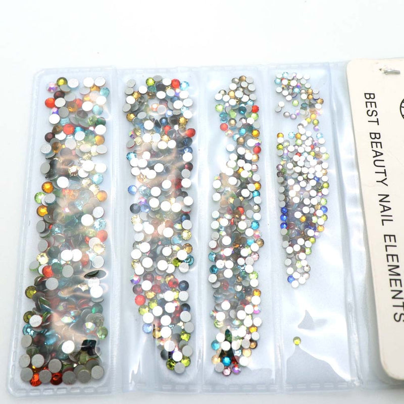 1 Pack Glass Rhinestones