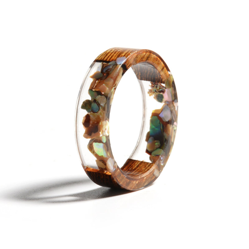 Wood Resin Ring