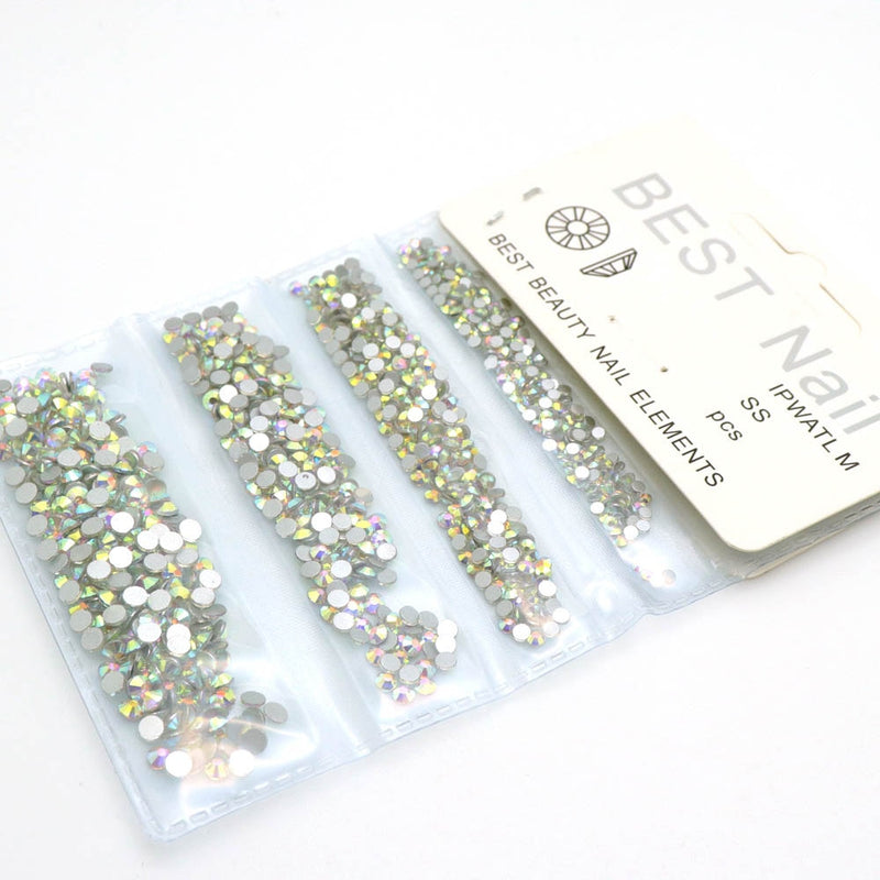 1 Pack Glass Rhinestones