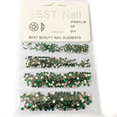 1 Pack Glass Rhinestones
