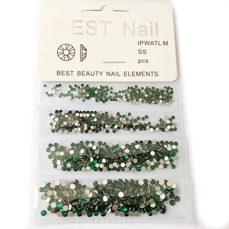 1 Pack Glass Rhinestones