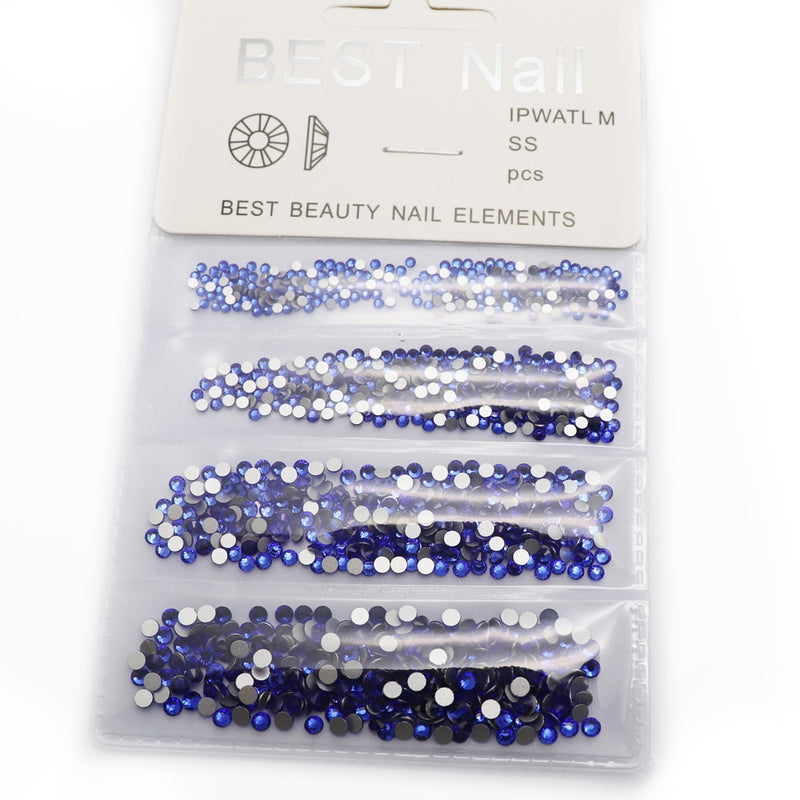 1 Pack Glass Rhinestones