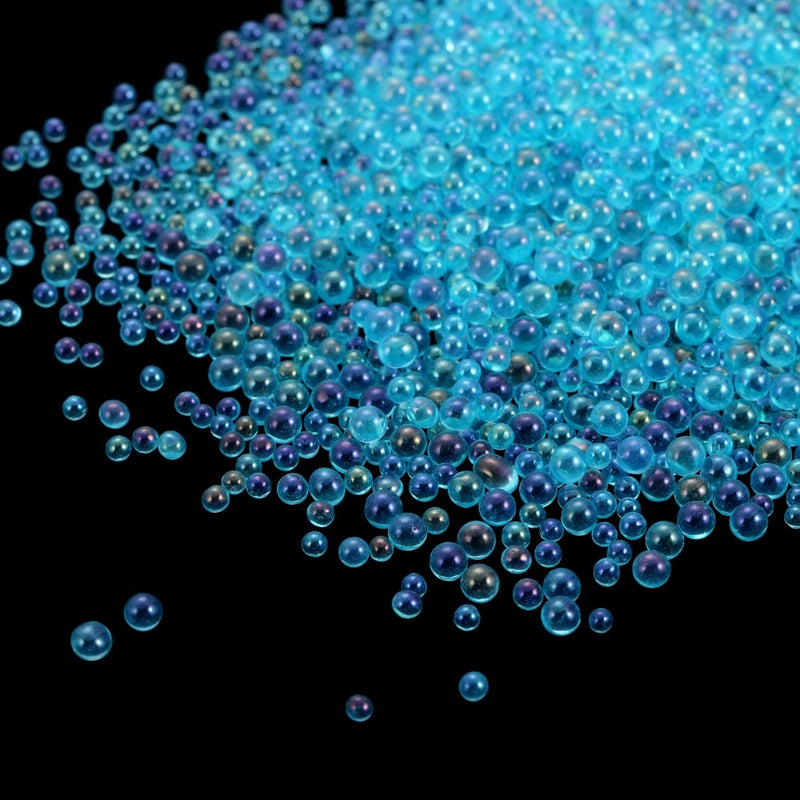 Mini Bubble Glass Beads