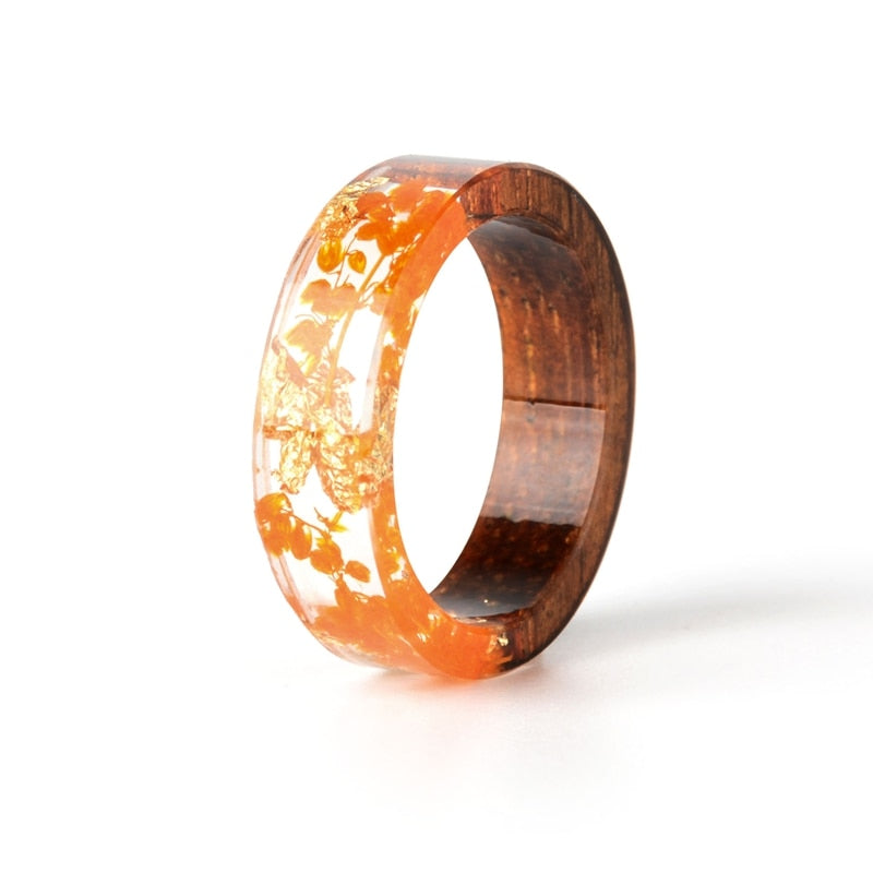 Wood Resin Ring