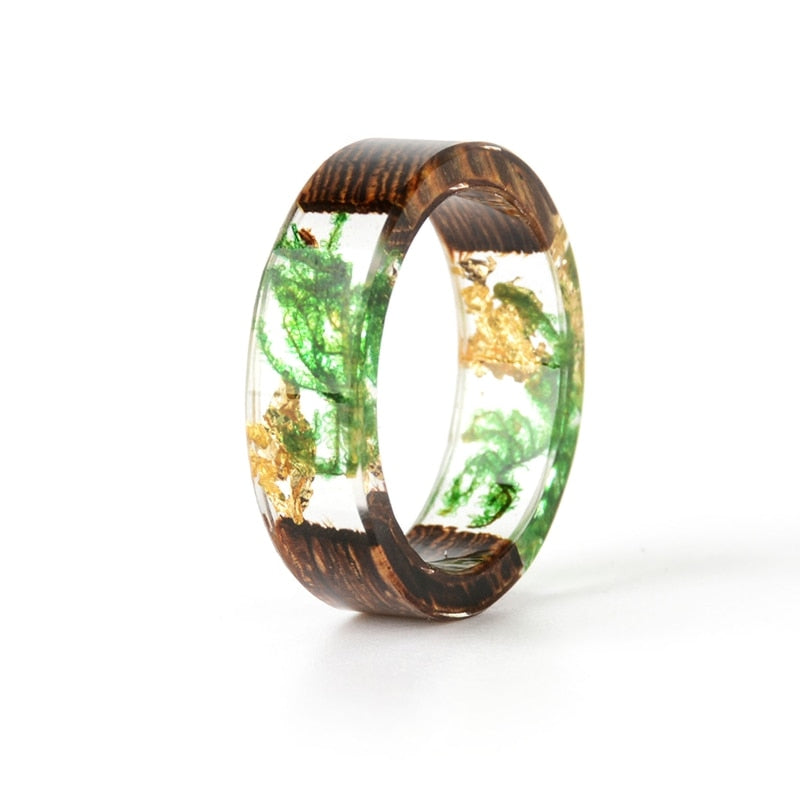 Wood Resin Ring