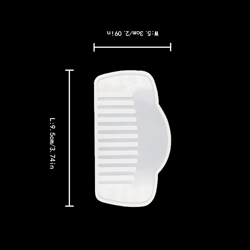 Silicone Comb Mold Resin DIY Casting