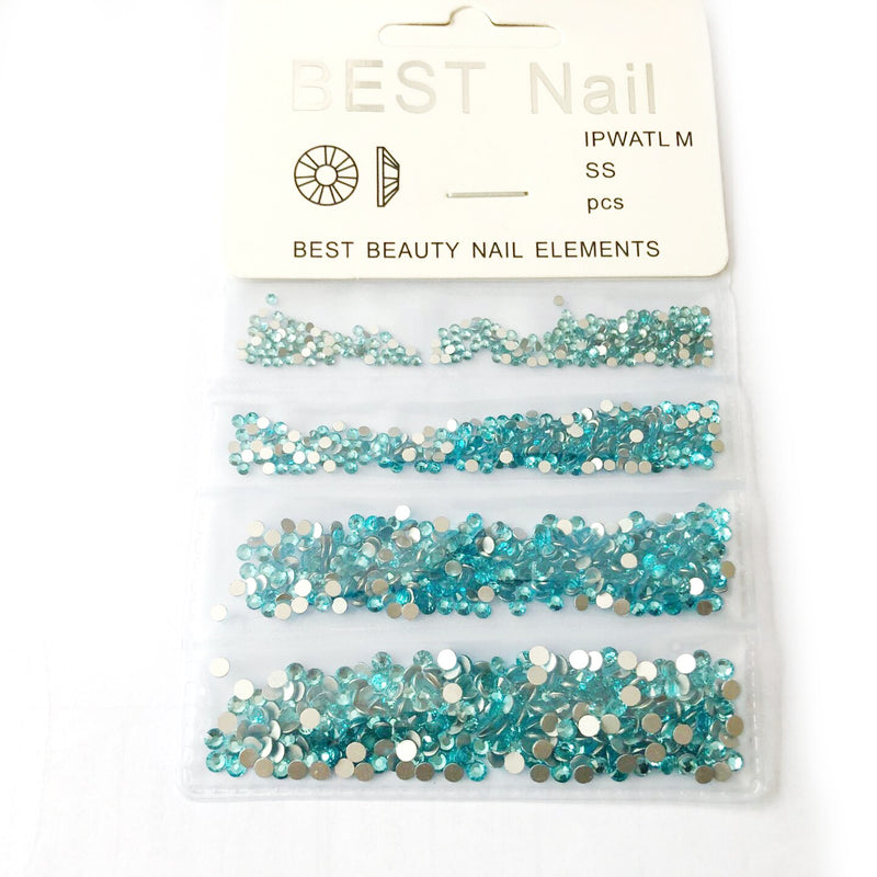 1 Pack Glass Rhinestones