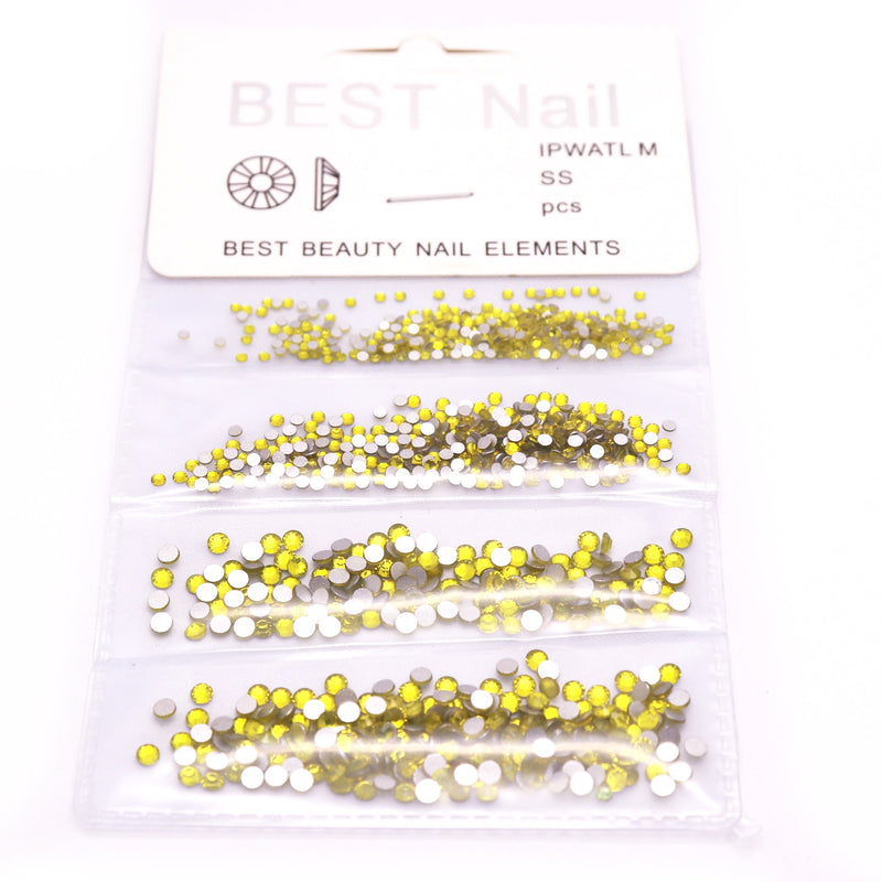 1 Pack Glass Rhinestones