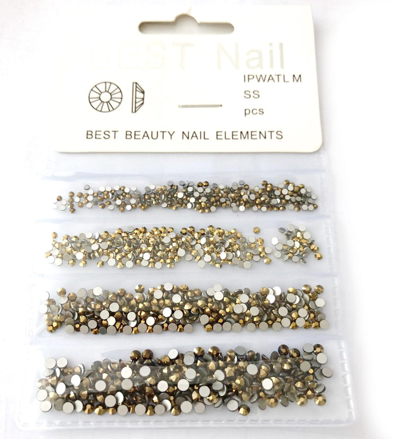 1 Pack Glass Rhinestones