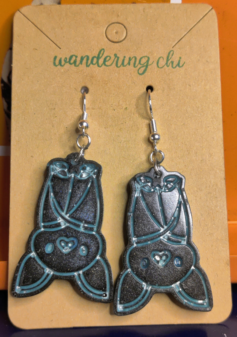 Bat Earrings - Hanging Around