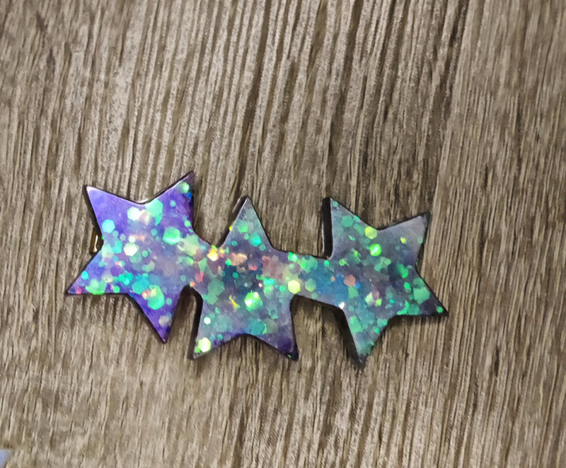 Wandering Stars Hair Clip