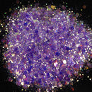Holographic Mixed Hexagon Shape Chunky Glitter