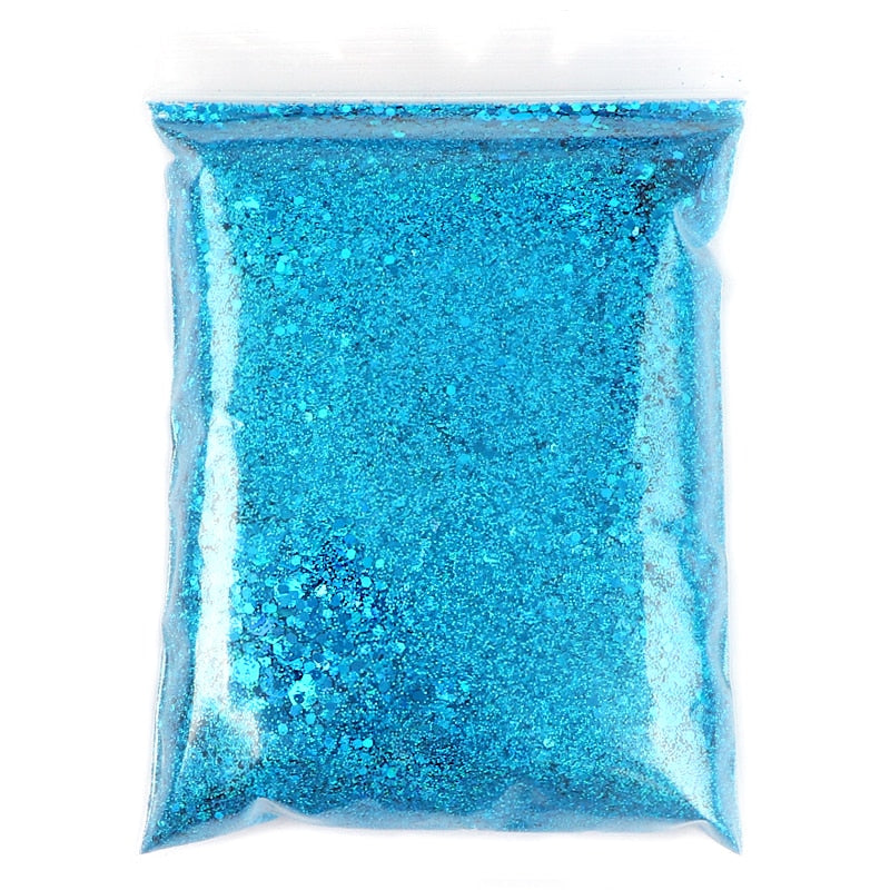 Holographic Mixed Hexagon Shape Chunky Glitter