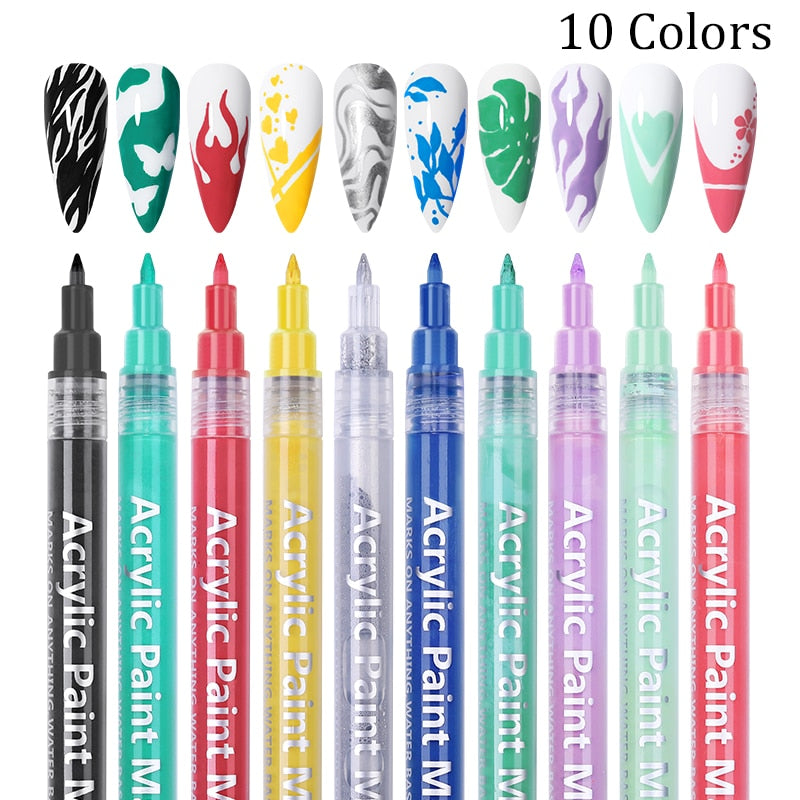 SET Nail Art Drawing Pen