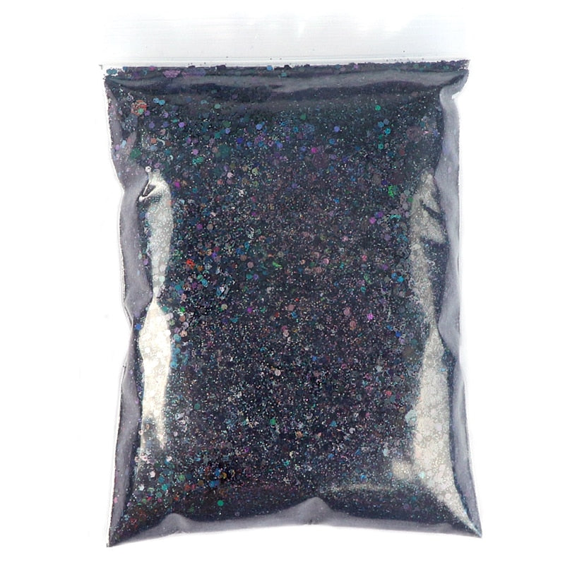 Holographic Mixed Hexagon Shape Chunky Glitter