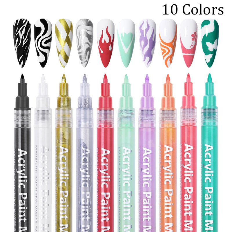 SET Nail Art Drawing Pen