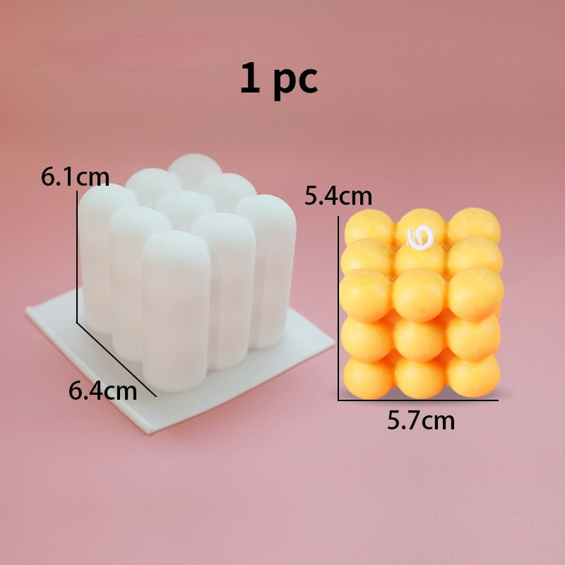 Bubble Cube Silicone Mold