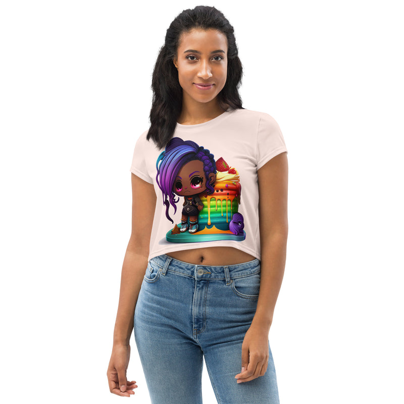 Chibi Cake crop top.