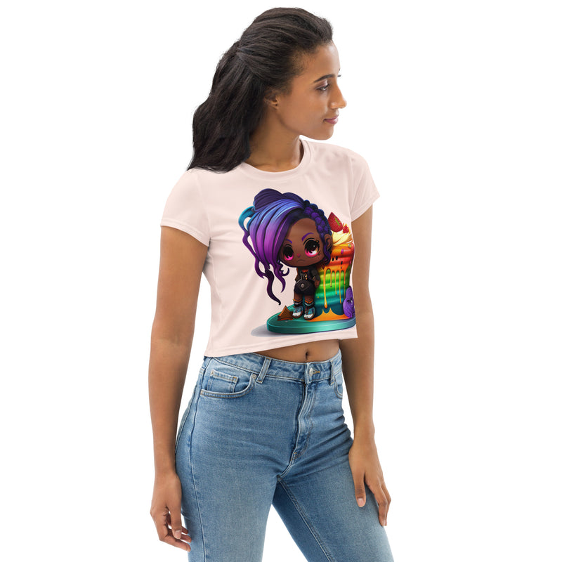 Chibi Cake crop top.